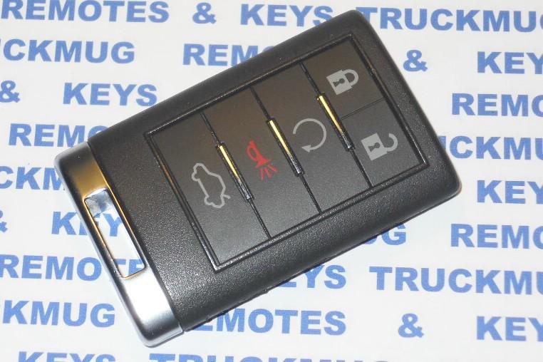 07 - 09  cadillac st cts / dts smart key #2 memory 6000066 free shipping usa