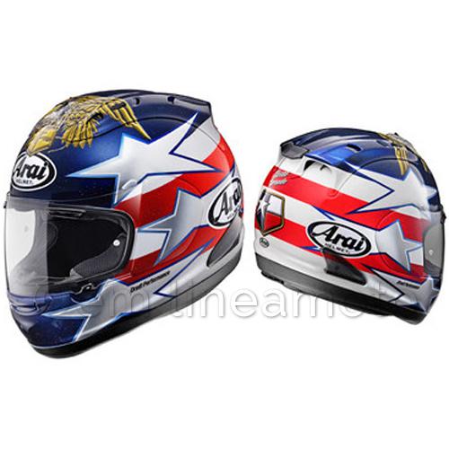 _ helmet arai rx-7 gp replica colin edwards indianapolis tg l