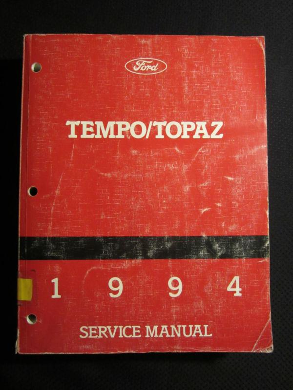 1994 ford tempo mercury topaz service repair shop manual dealer