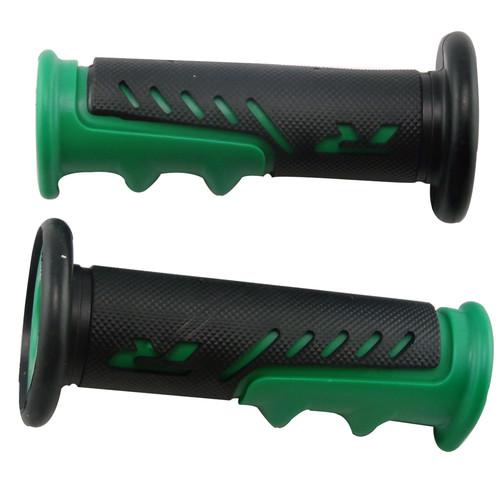 7/8" 22mm universal  hand grips handlebar for honda cb 599 600 400 1000 r green