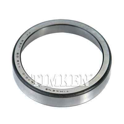 Timken lm67010 front wheel bearing-wheel race