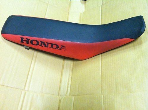 96-07 06 honda cr85 cr 85r oem complete seat w/ gripper cover tray cushion cr80r