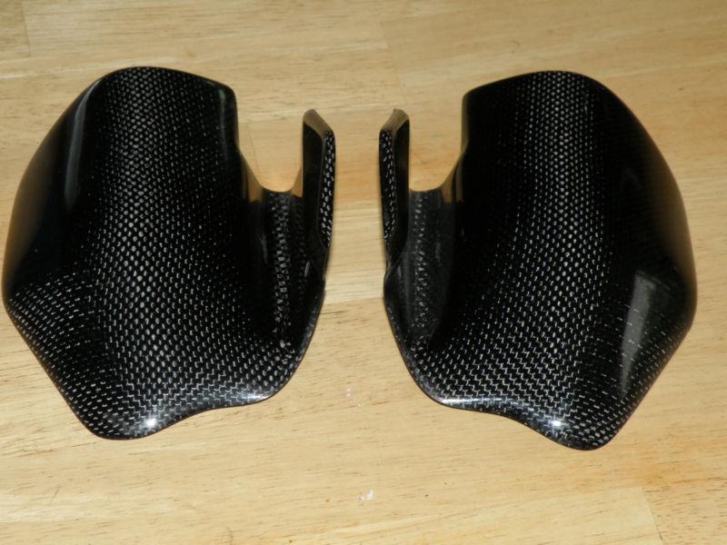 Ducati monster carbon fiber heel guards! ducati performance!