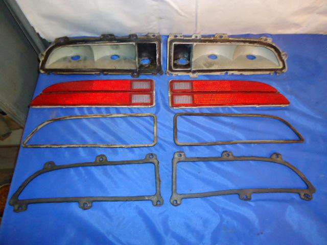 1970,71,72,73 firebird/trans am rh & lh  tail lights/gaskets/lenses!!!!