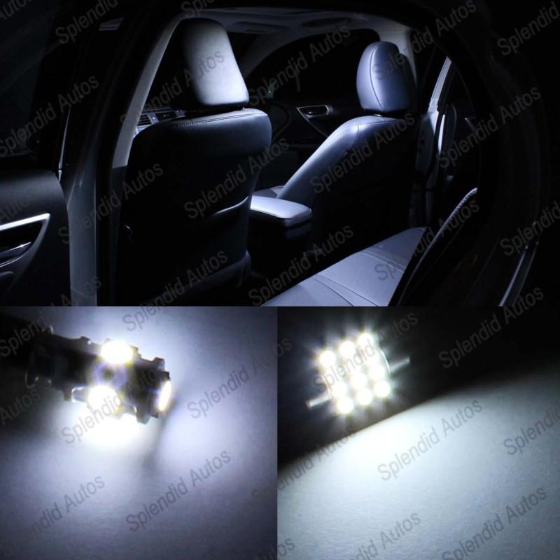 Xenon white bmw x3 e83 interior led package deal (12 pieces) #449