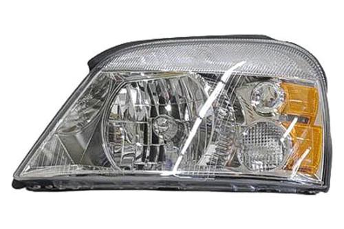 Replace fo2502203v - 04-07 ford freestar front lh headlight assembly