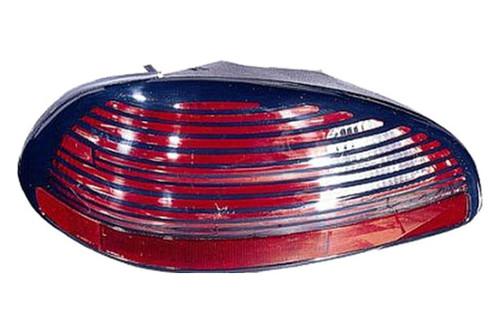 Replace gm2818101 - pontiac grand prix rear driver side tail light lens housing