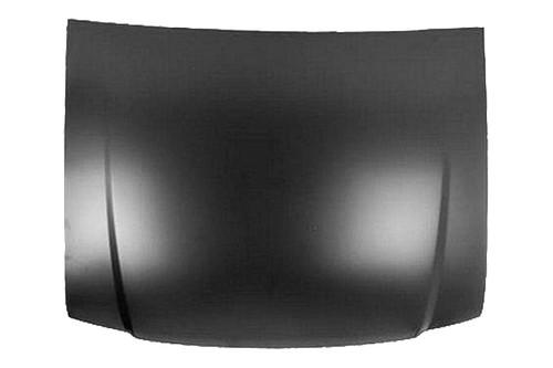 Replace fo1230171 - 98-03 ford ranger hood panel steel car factory oe style part