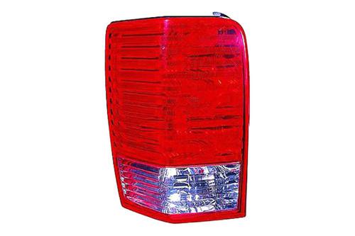 Replace ch2818116 - chrysler aspen rear driver side tail light lens housing