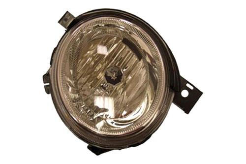 Replace ki2503119 - 2003 fits kia optima front rh high beam headlight assembly