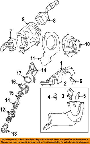 Mazda oem cd83-66-122 fog light switch-fog light switch