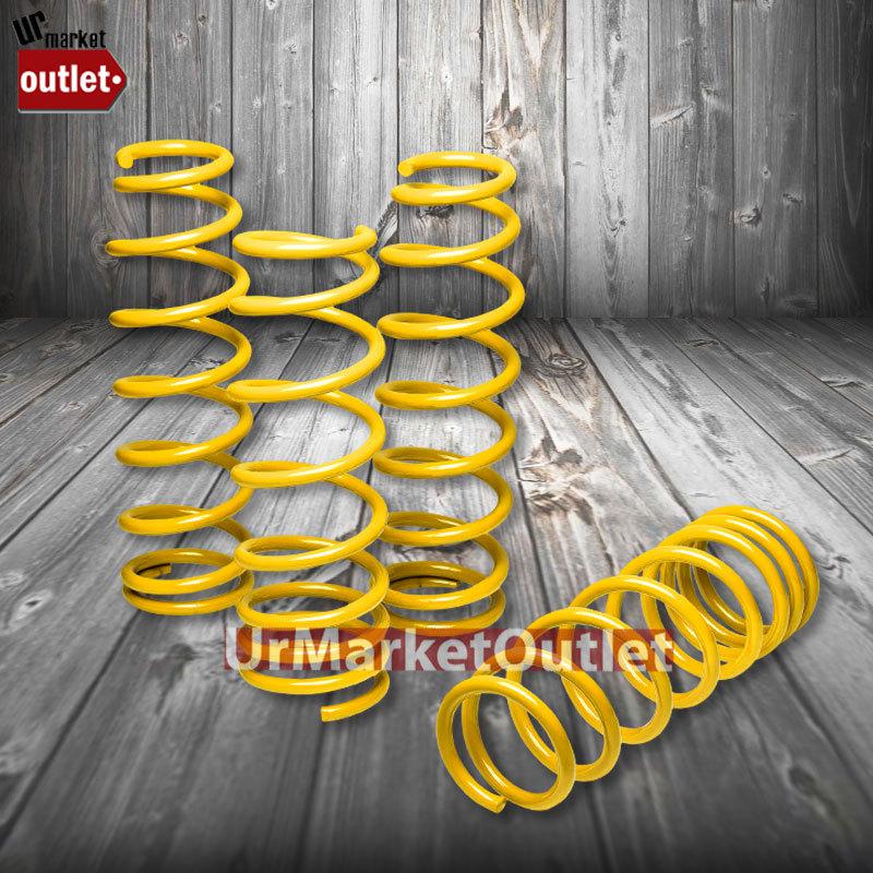 Yellow 1.5" drop suspension lowering spring kit 06-10 dodge charger/chyrsler 300