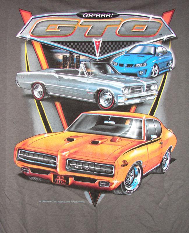 Gto(various years) t-shirt 2xl  pontiac