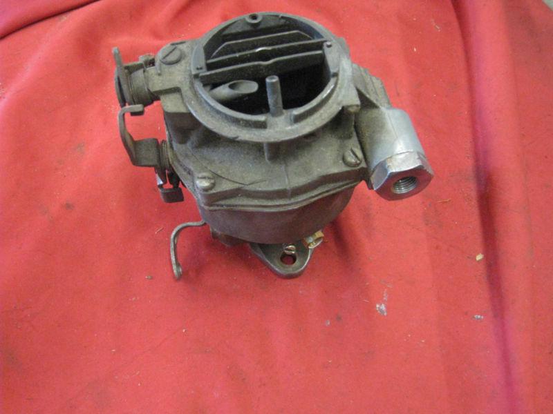 1965 1966 1967 1968 chevrolet / truck rochester 1 barrel carburetor manual choke