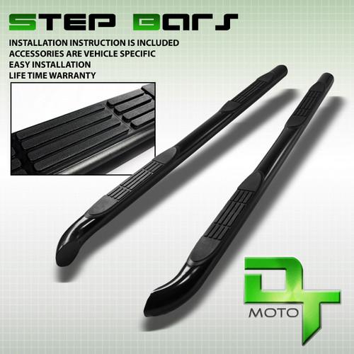 08-12 ford escape mazda tribute 3" side step nerf bar running board black