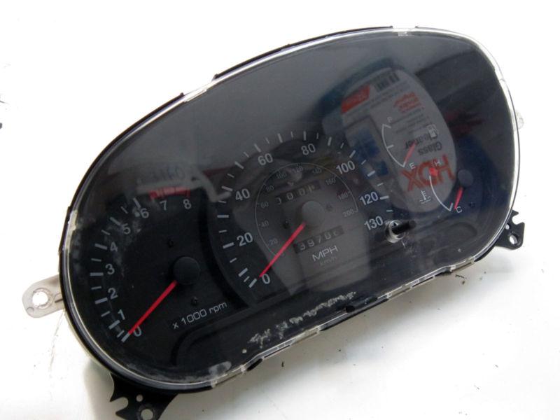 Oem 2001 2002-2005 hyundai accent 1.6l auto speedometer gauge cluster 139,701k