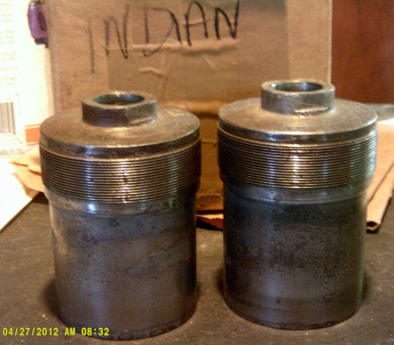 Vintage indian used shock covers 