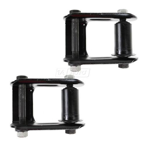 Leaf spring shackle rear lh & rh pair set for chevy blazer s10 gmc jimmy s15