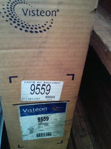 Visteon radiator 9559 gm express van 4.3 5.0.5.7