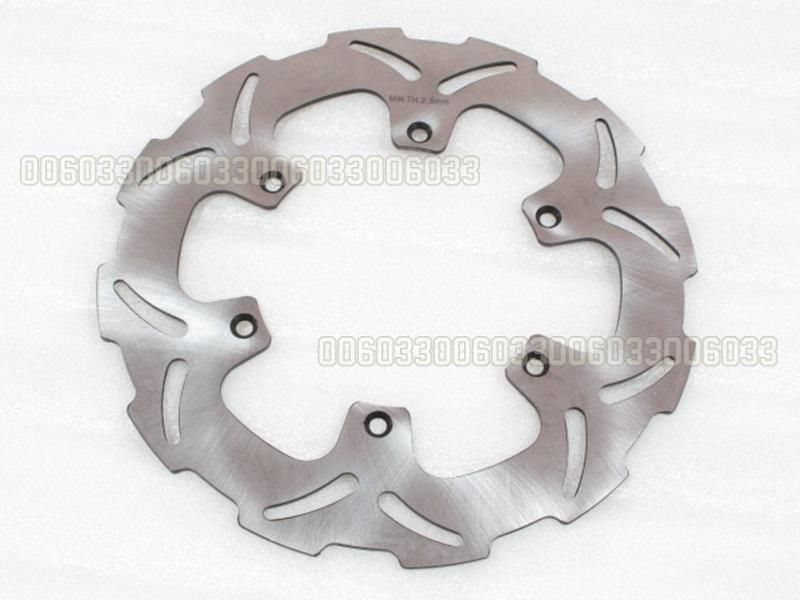 Front brake rotor for yamaha yz125 d,e,f,g,h,j,k,l,m yz250 d,e,f,g,h,j,k,l92-00