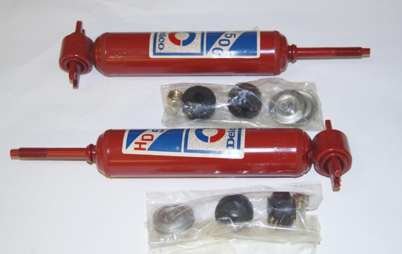 Set of 2 gm acdelco 500-8 hd 500 series shock absorber (25511)