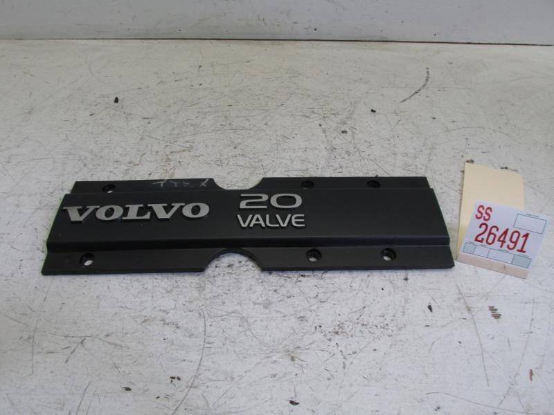 95 volvo 850 engine 20v cylinder head top valve cover trim plate spark plug 1878