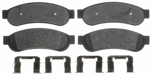 Acdelco durastop 17d1334mh brake pad or shoe, rear-semi metallic brake pad