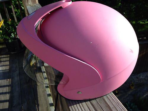 Motorcycle helmet- pink- small