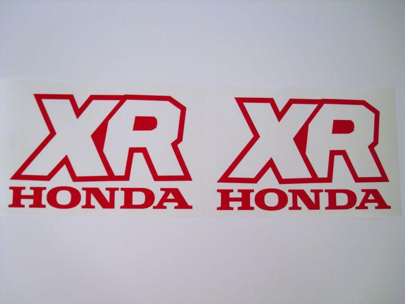 Tank decals for honda xr650r xr650l xr600 xr500 xr400 xr250 xr200 xr100 xr80 