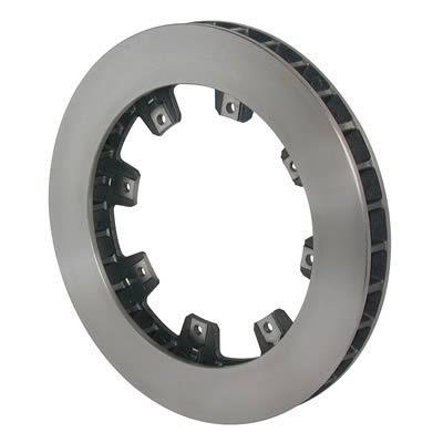 Wilwood brake rotor ultralite straight vane carbon iron solid surface universal