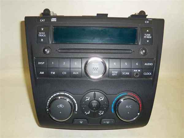 2010 nissan altima cd radio w/climate control oem lkq