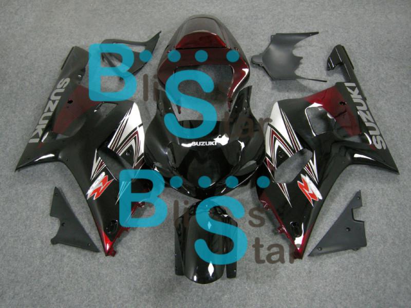 Injection fairing kit set fit gsxr600 gsxr750 gsx-r600 gsx-r750 2001-2003 24 w11