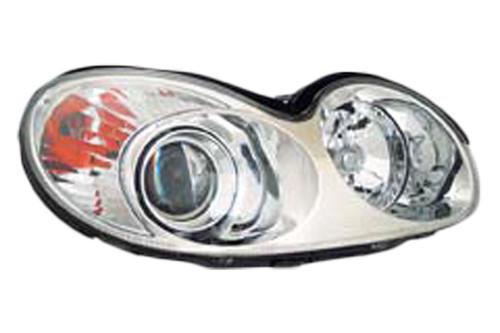 Tyc 20-6383-00-9 - 2002 fits hyundai sonata right replacement headlight assembly