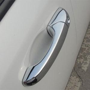 2008-2013 jeep compass chrome door handle cover auto trim