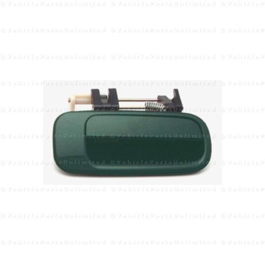 92 - 96 rear rh door handle green   fits: toyota camry