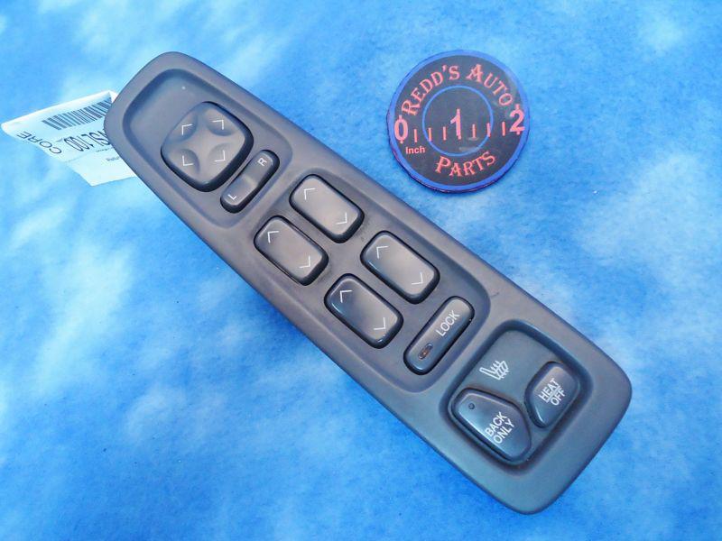 00-05 cadillac deville master power window switch 25719210 oem w/ heated 241r