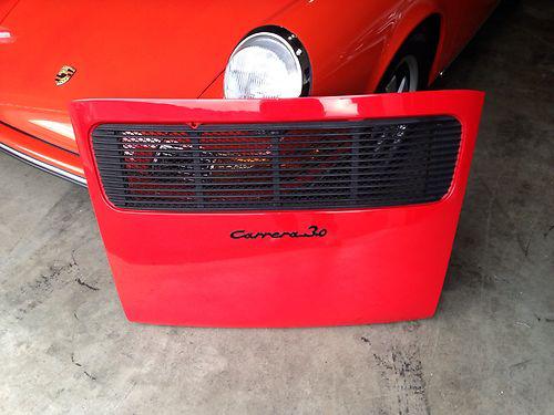 Porsche rear deck lid