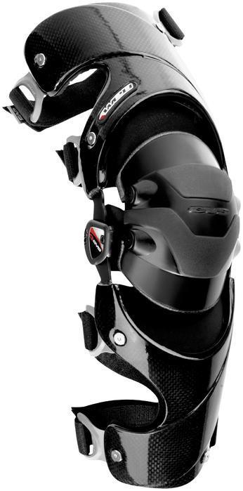 Evs web carbon fiber off road mx sx atv motocross knee brace large lg right rt