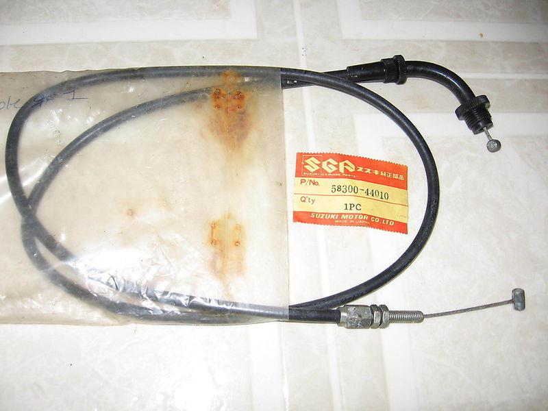 Suzuki nos 58300-44010 new throttle cable 1978-1979 gs400x 400 gs gs400 gs425