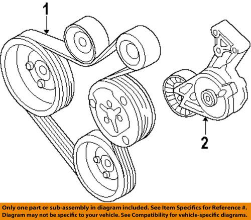 Buy VOLKSWAGEN OEM 06A260849B Serpentine Belt/Serpentine Belt/Fan Belt ...