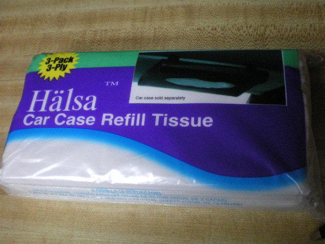 16 halsa tissue refills & auto tissue holder - free shipping!