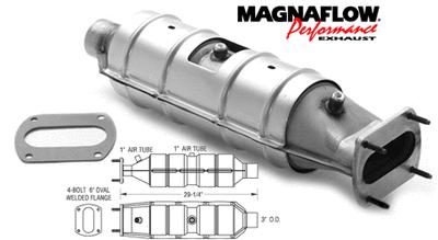 Magnaflow direct fit catalytic converter for 49 state usa for ford truck 55213