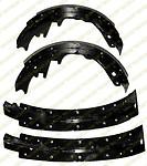 Monroe bx280 brake shoe set, rear