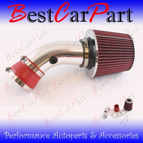 Bcp red 00-05 impala 3.8l v6 short ram air intake induction kit + filter