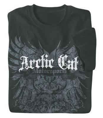 Arctic cat 2013 mens cat wings short sleeve t-shirt 2xl