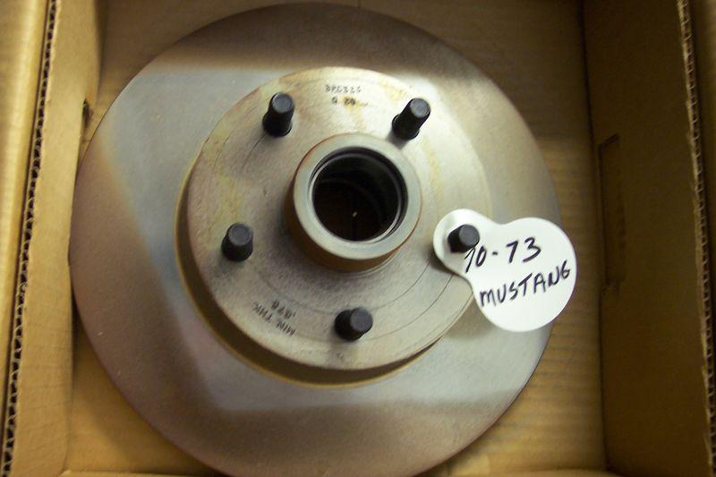 1973 ford mustang cougar nos disc brake rotor