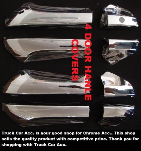 08 09 10 11 honda accord abs chrome 4 door handle covers