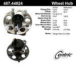 Centric parts 407.44024 rear hub assembly