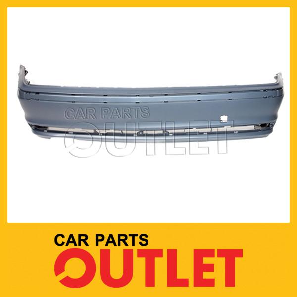 1999-2001 bmw 323i 325xi rear bumper cover primered e36 4dr sedan 330i w/o sport