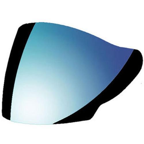 New hjc fs3 rst color mirror-coated helmet shield/visor, blue, hj12